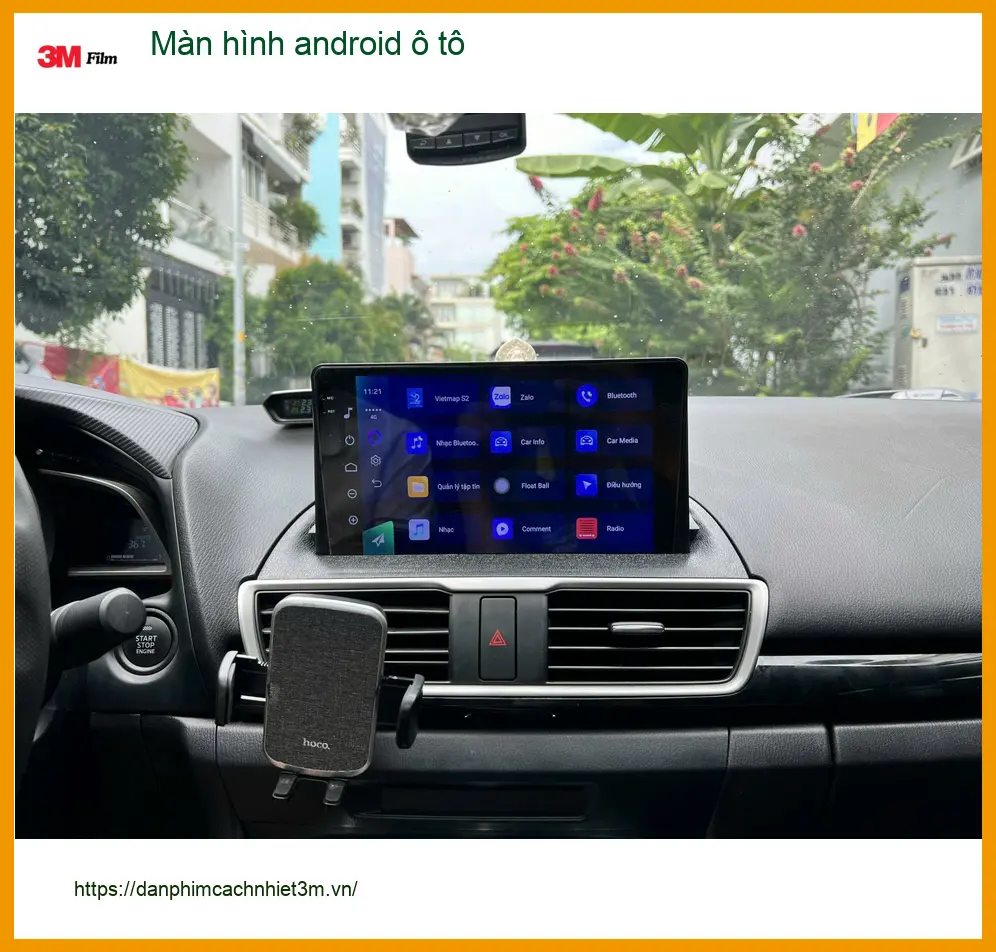 Anh Long lắp màn hình Android ô tô Hyundai Creta tại Củ Chi vì màn zin cũ quá chậm