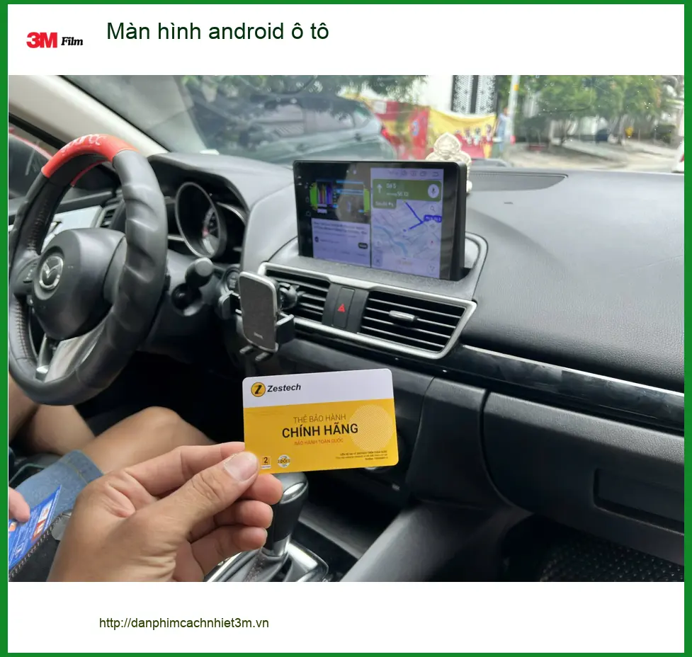 Anh Long lắp màn hình Android ô tô Hyundai Creta tại Củ Chi vì màn zin cũ quá chậm ảnh thực tế 4