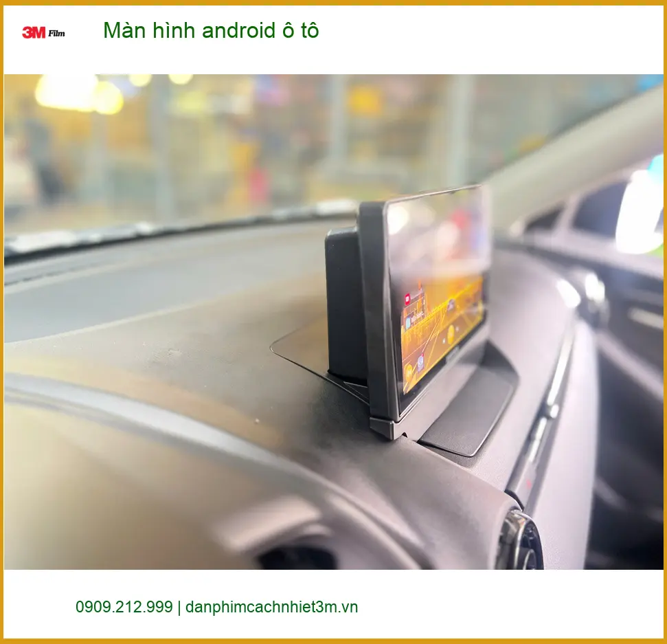 Anh Minh lắp màn hình Android ô tô cho Hyundai Kona tại Hóc Môn ảnh thực tế 2