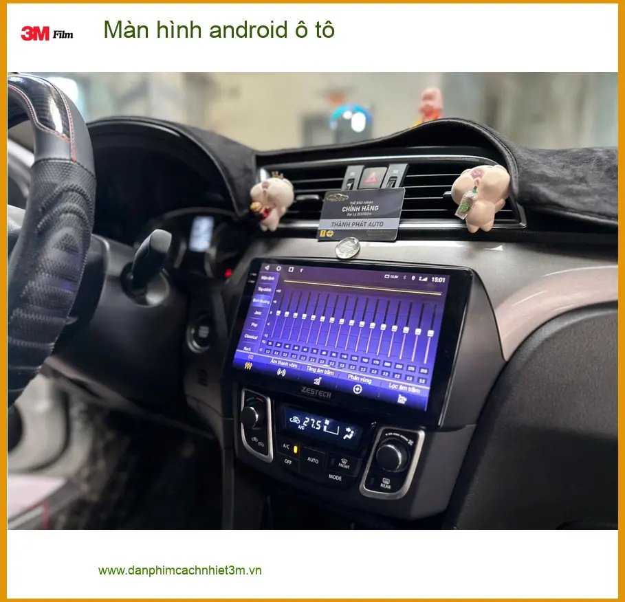 Anh Minh nâng cấp màn hình Android ô tô cho Toyota Vios tại Quận Tân Phú ảnh thực tế 4