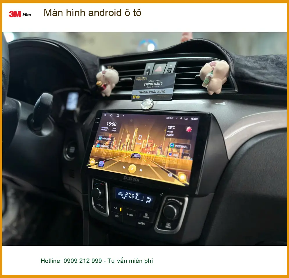 Anh Minh nâng cấp màn hình Android ô tô cho Toyota Vios tại Quận Tân Phú ảnh thực tế 5
