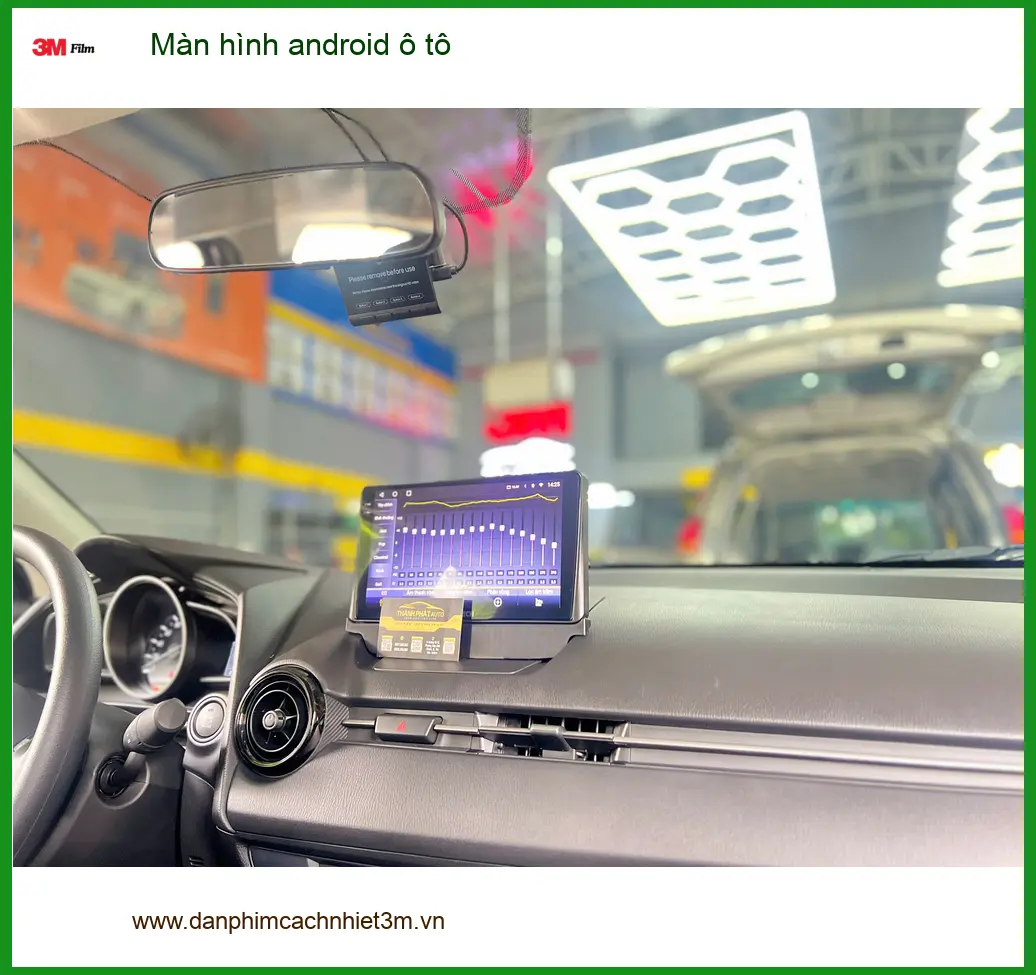 Anh Minh lắp màn hình Android ô tô cho Hyundai Kona tại Hóc Môn ảnh thực tế 5