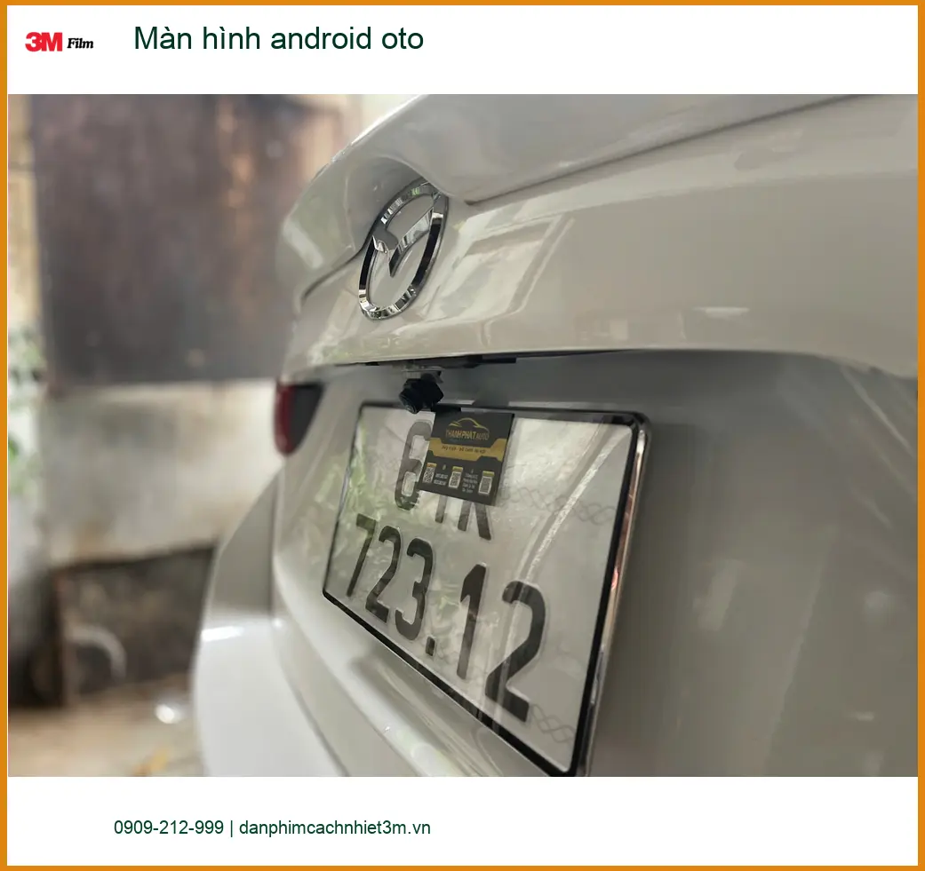 Chị Thảo lắp màn hình android oto cho Hyundai Accent tại Cần Giờ