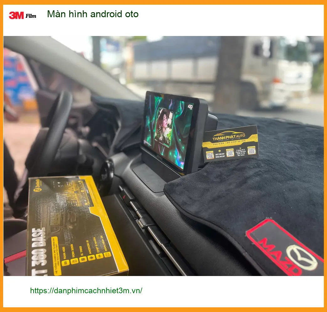 Cô Thảo lắp màn hình Android oto cho Hyundai Accent tại Quận Bình Thạnh