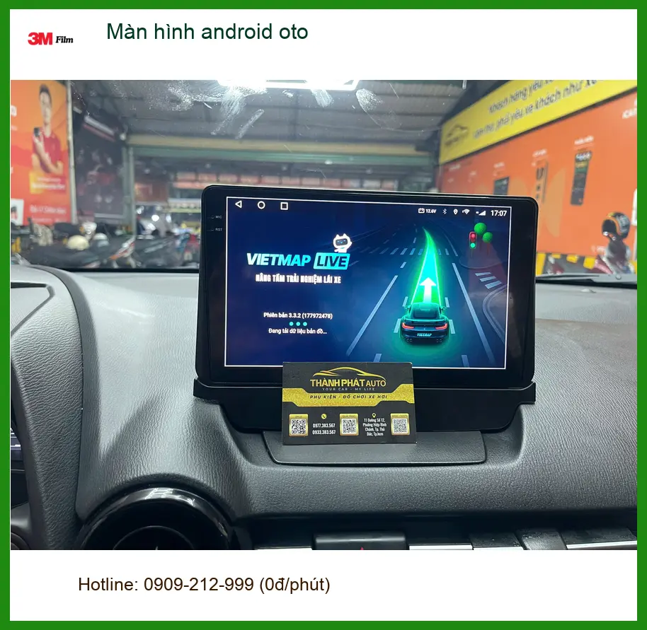 Anh Thiên lắp màn hình Android ô tô cho Suzuki XL7 tại Quận Phú Nhuận để nâng cấp giải trí ảnh thực tế 3