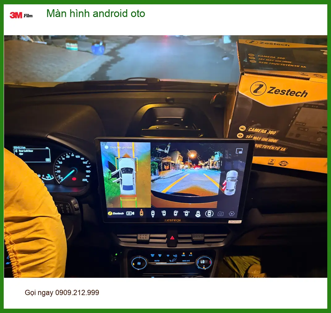Anh Tùng nâng cấp màn hình Android ô tô cho Honda CRV tại Quận 6 vì màn zin quá lỗi thời ảnh thực tế 2