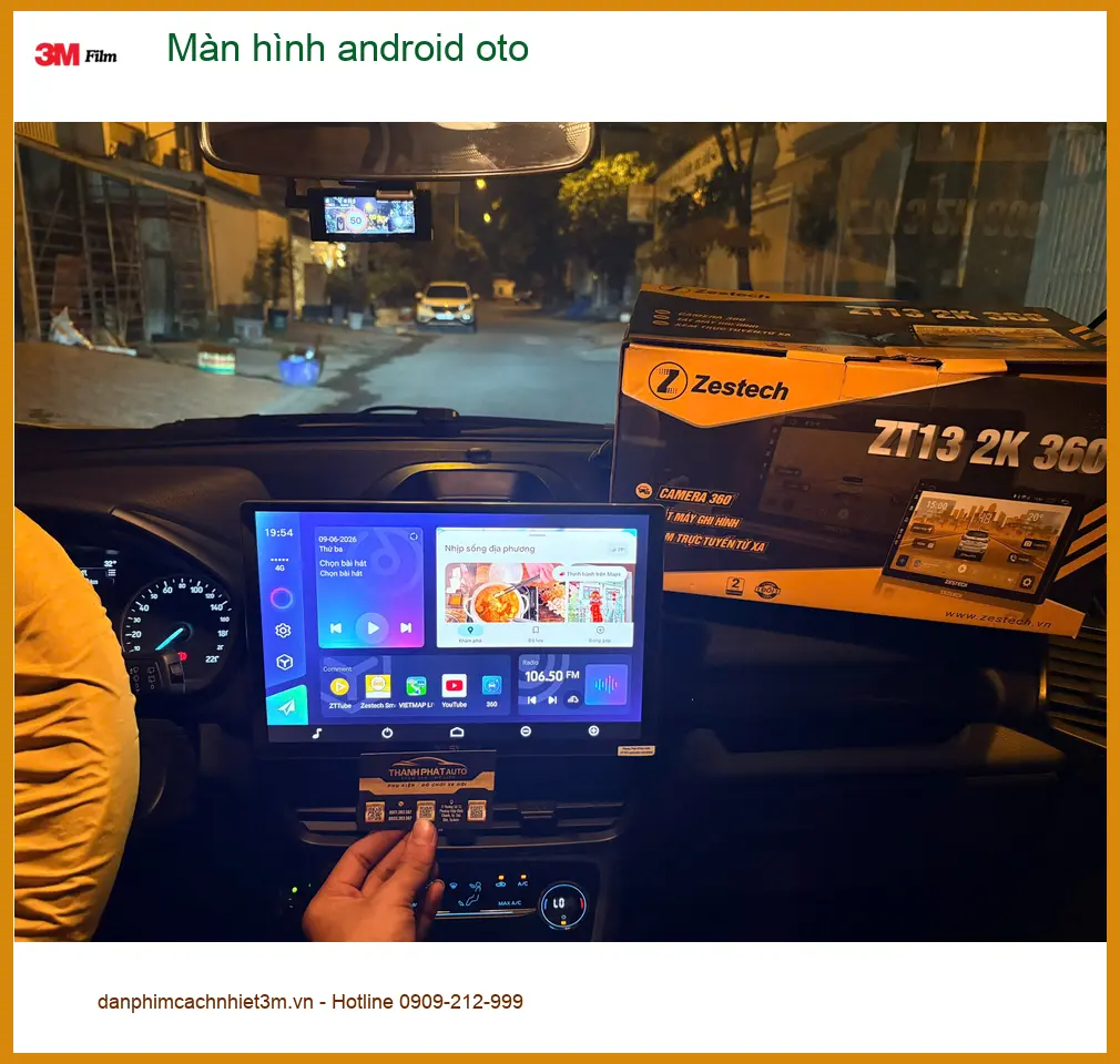Anh Tùng nâng cấp màn hình Android ô tô cho Honda CRV tại Quận 6 vì màn zin quá lỗi thời ảnh thực tế 3