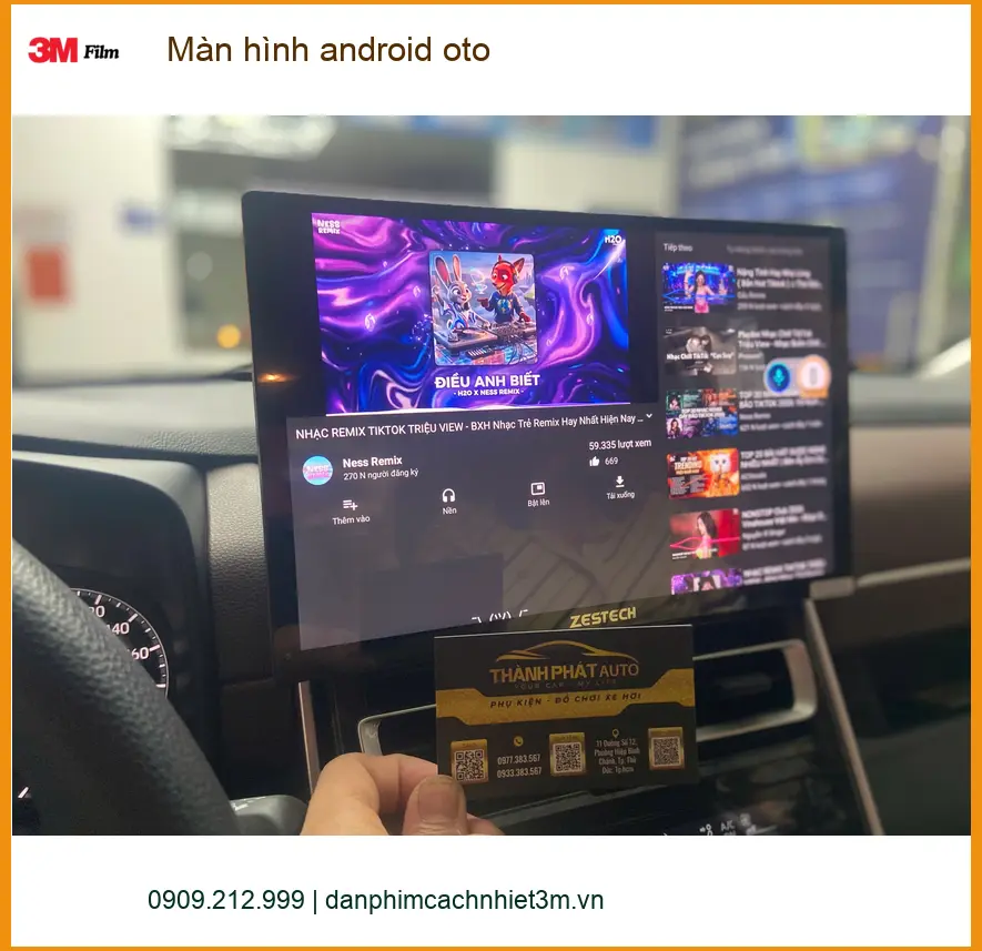 Anh Quang Vinh lắp màn hình Android ô tô Toyota Raize tại Quận Thủ Đức ảnh thực tế 2