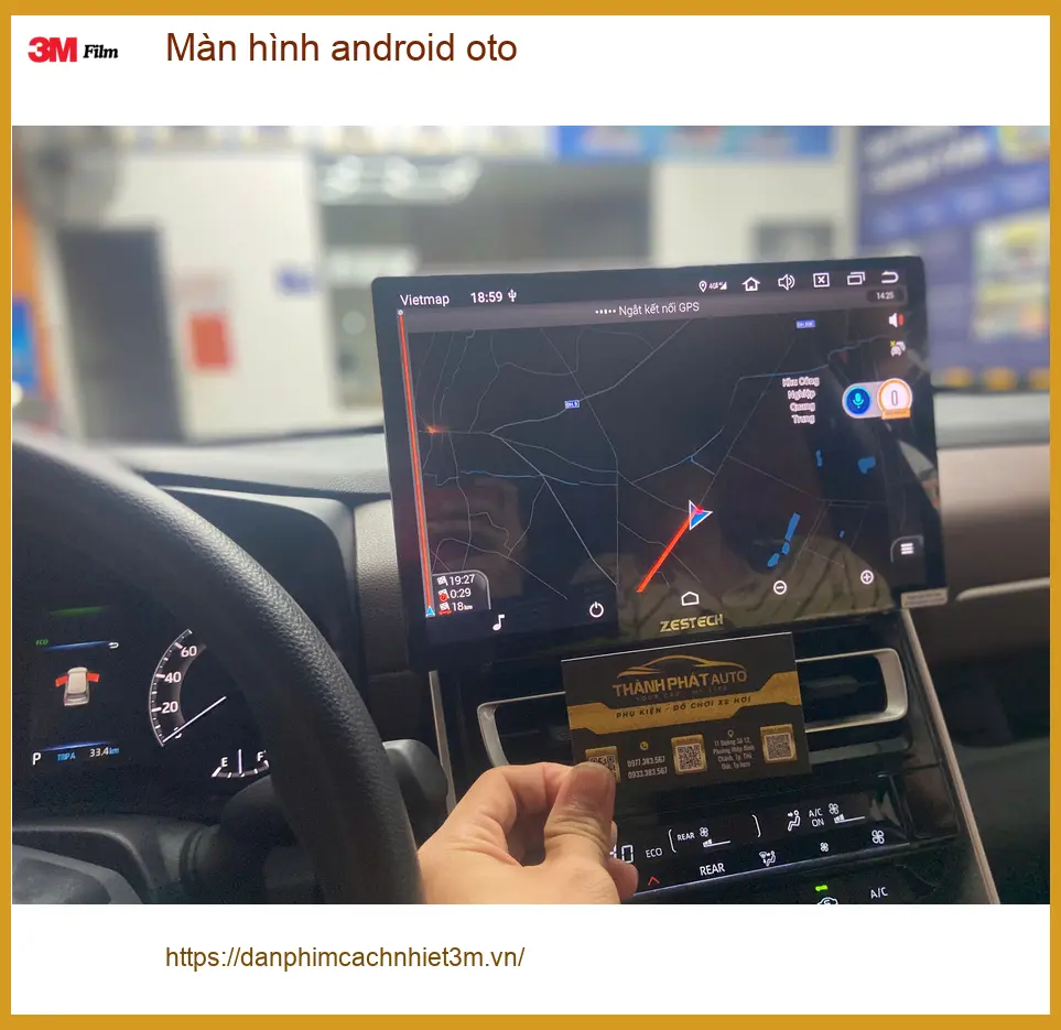 Anh Quang Vinh lắp màn hình Android ô tô Toyota Raize tại Quận Thủ Đức ảnh thực tế 3