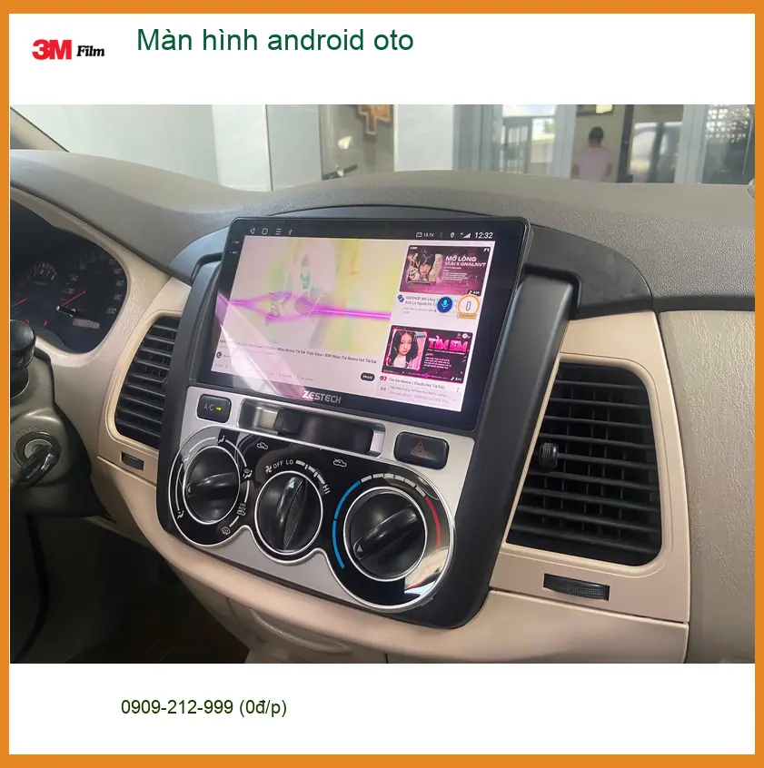 Anh Quý nâng cấp màn hình android oto cho Honda CRV tại Nhà Bè