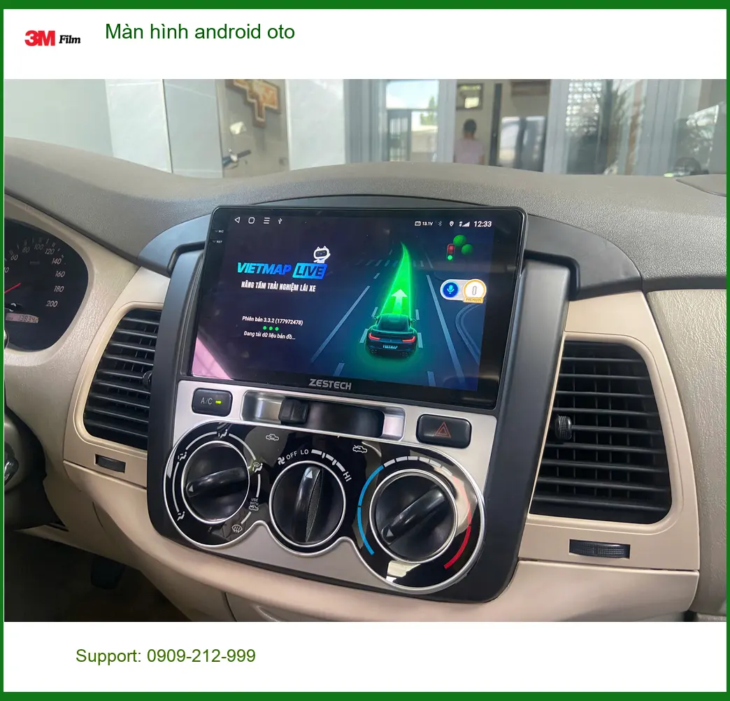 Anh Quý nâng cấp màn hình android oto cho Honda CRV tại Nhà Bè ảnh thực tế 2