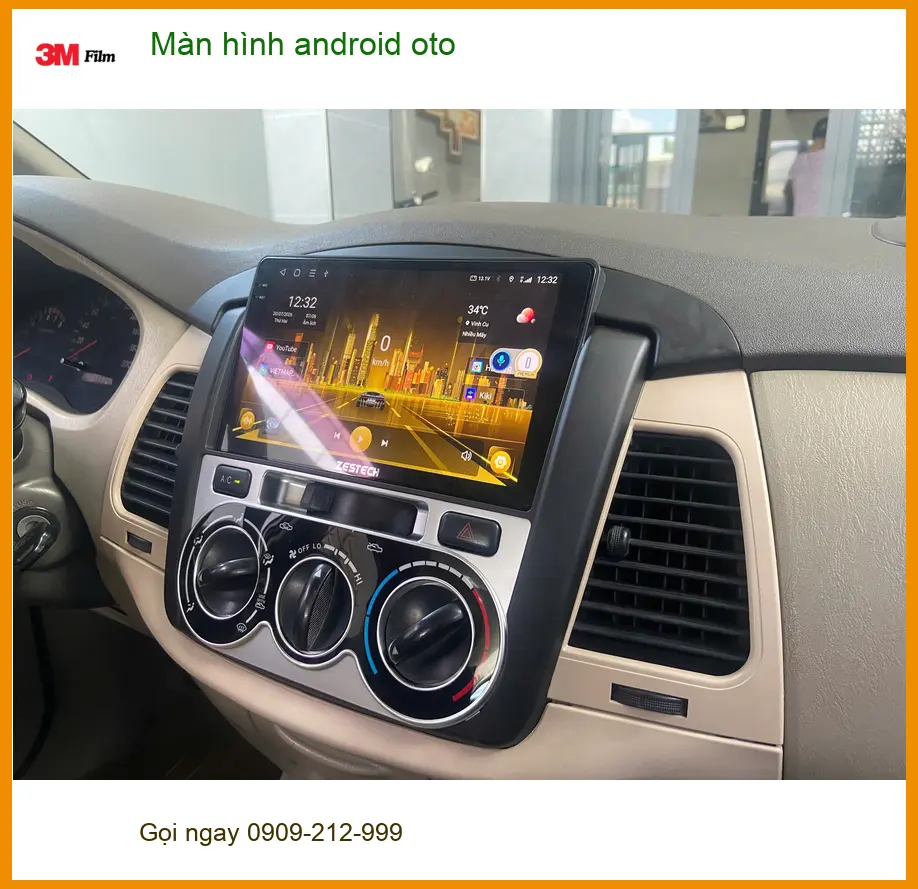 Anh Quý nâng cấp màn hình android oto cho Honda CRV tại Nhà Bè ảnh thực tế 4