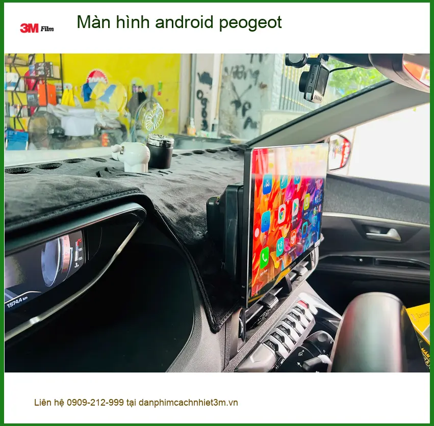 Anh Khang lắp Màn hình Android Peugeot 5008 tại Bình Thạnh để tận hưởng tiện ích giải trí hiện đại ảnh thực tế 3