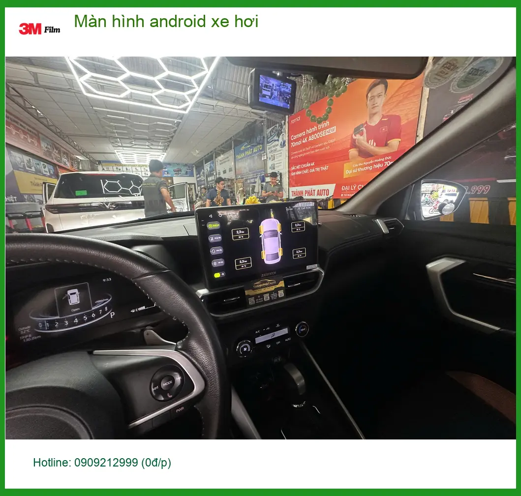Anh Cường lắp màn hình android xe hơi cho Honda HR-V tại Quận 6 để nâng tầm trải nghiệm giải trí