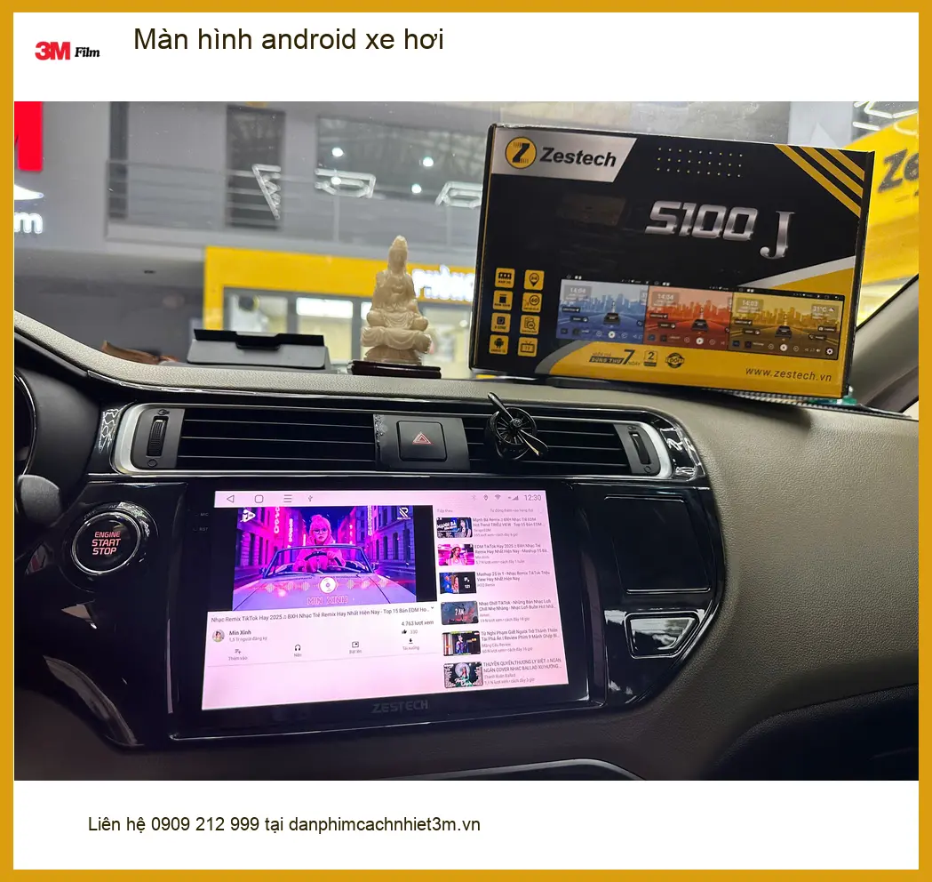 Anh Lâm lắp màn hình Android xe hơi Honda City Quận Tân Phú giải trí đa nhiệm