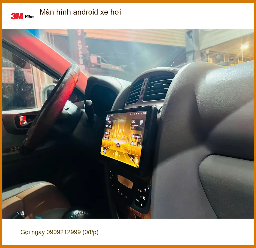 Anh Khang lắp màn hình Android xe hơi cho Kia Sonet ở Quận 2