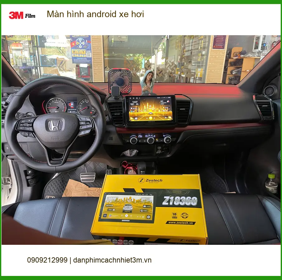 Anh Khang lắp màn hình Android xe hơi Mazda 3 tại Quận Gò Vấp. ảnh thực tế 3