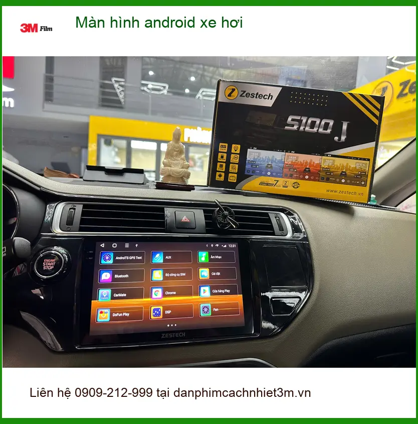 Anh Vỹ lắp màn hình Android xe hơi cho Ford Everest tại Bình Chánh xem YouTube.