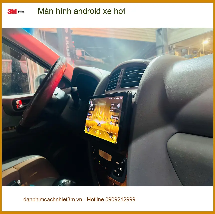 Chị Thảo lắp màn hình Android xe cho Mazda 3 ở Hóc Môn xem YouTube tiện lợi ảnh thực tế 2