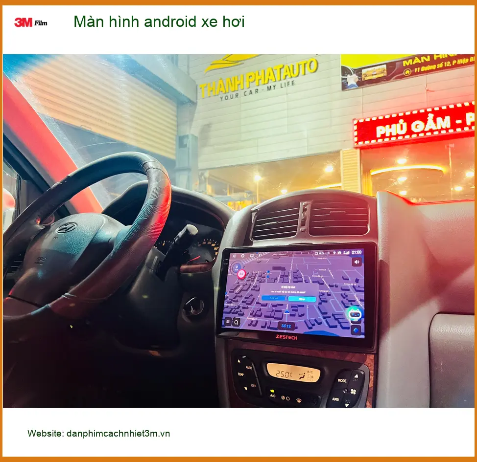 Chị Thảo lắp màn hình Android xe cho Mazda 3 ở Hóc Môn xem YouTube tiện lợi ảnh thực tế 5