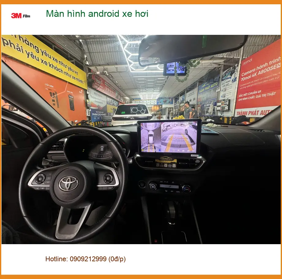 Anh Khang lắp màn hình Android ô tô Hyundai Creta tại Hóc Môn uy tín