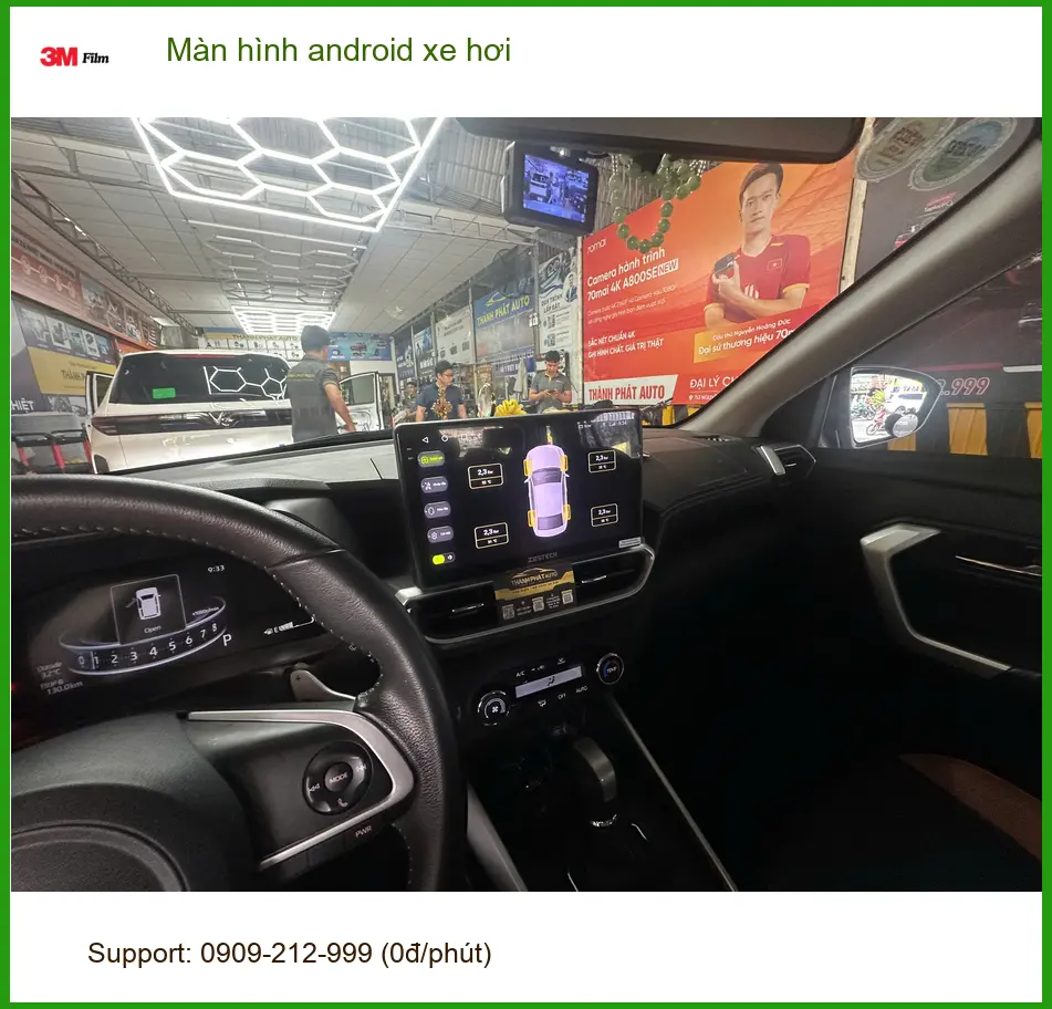 Anh Khang lắp màn hình Android ô tô Hyundai Creta tại Hóc Môn uy tín ảnh thực tế 2