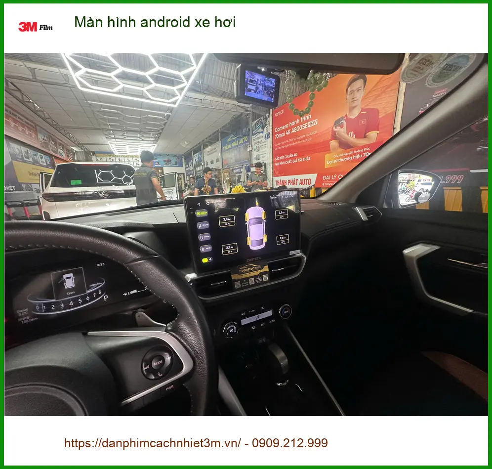 Anh Tùng lắp màn hình Android xe hơi cho Hyundai Kona tại Quận 2 ảnh thực tế 3