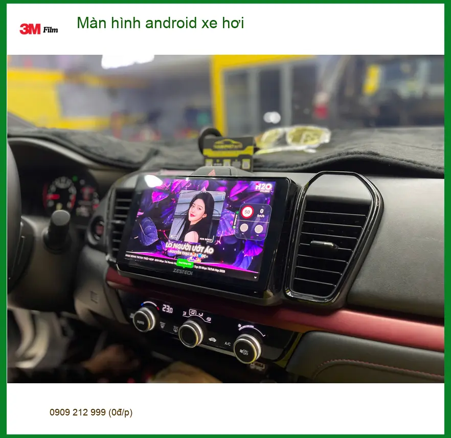 Chú Phước nâng cấp Màn hình Android xe hơi VinFast Lux A2.0 tại Quận 11 ảnh thực tế 4