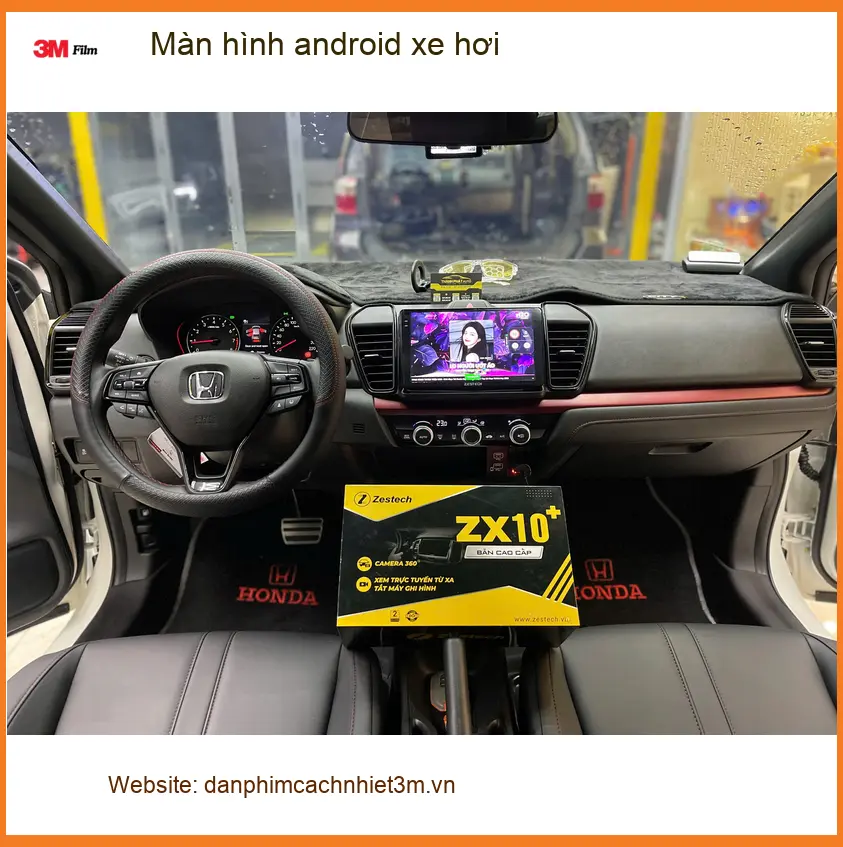 Anh Minh lắp màn hình android Hyundai Accent tại Quận Bình Thạnh vì màn zin cũ quá nhàm chán ảnh thực tế 2