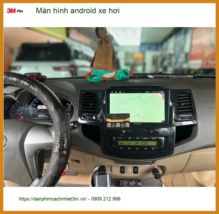 Chú Phước Lộc lắp màn hình android xe hơi Hyundai Accent tại Quận 11 ảnh thực tế 4