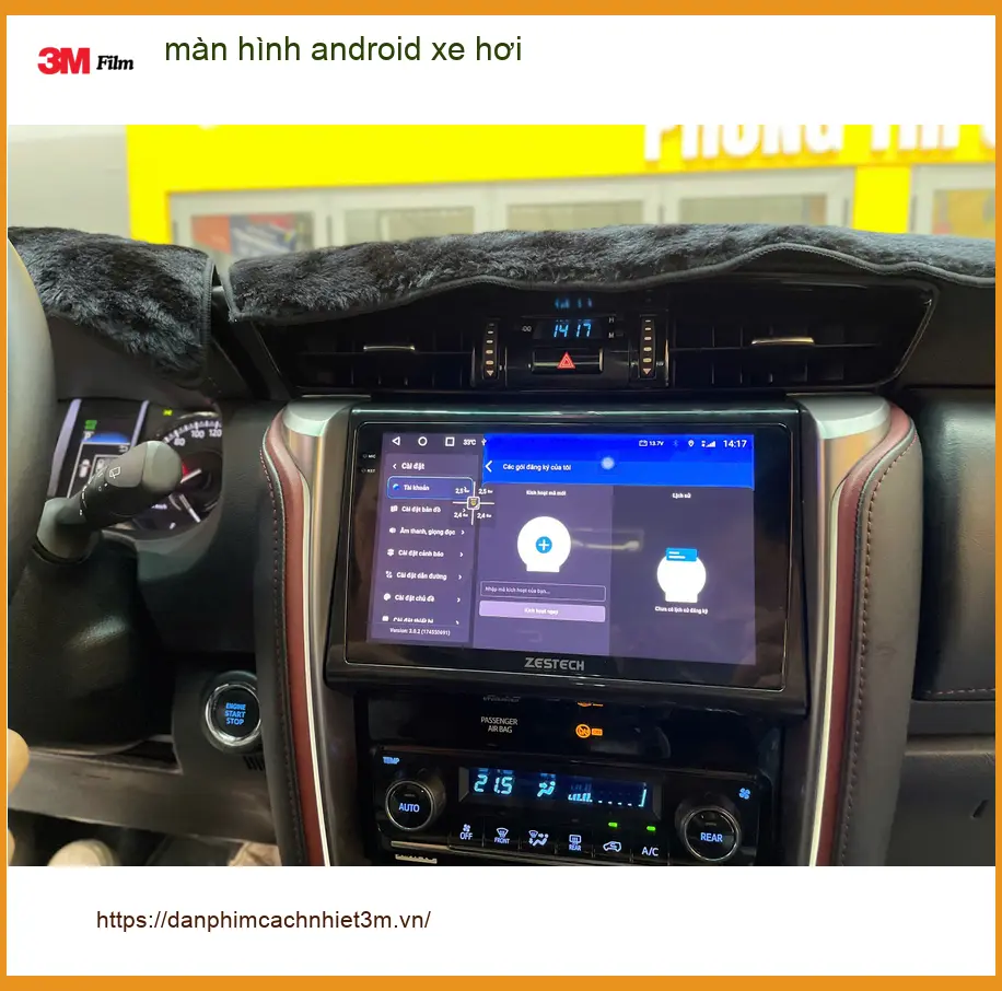 Anh Bách lắp màn hình Android xe hơi cho Kia K3 tại Hóc Môn vì màn zin không có dẫn đường. ảnh thực tế 2