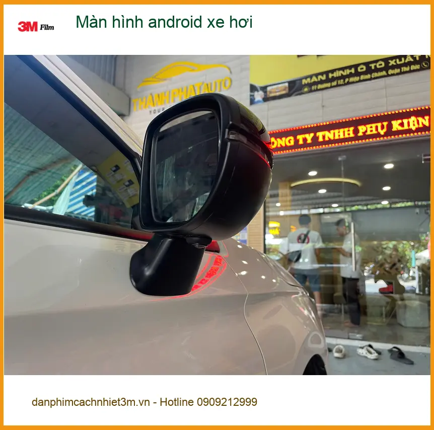 Chị Mai Anh nâng cấp màn hình Android xe Hyundai Accent Quận Tân Bình ảnh thực tế 3