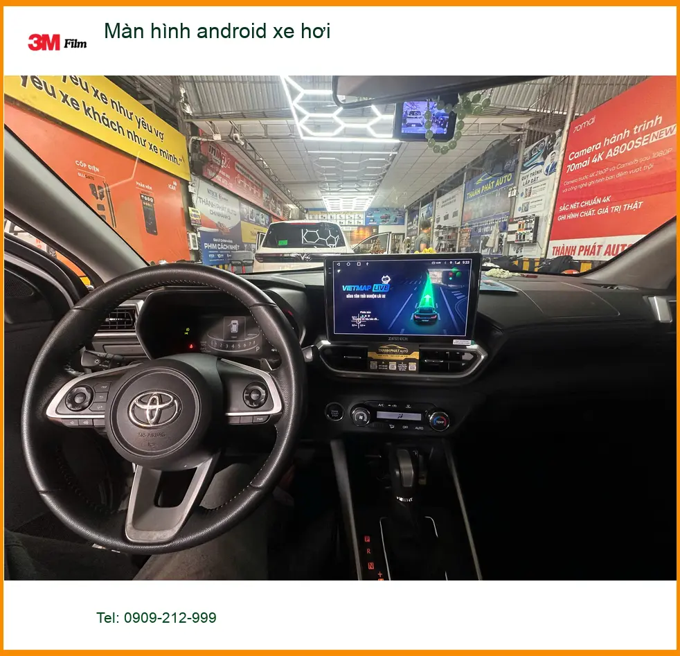 Anh Dũng lắp màn hình android xe hơi Kia Sorento ở Quận 3 nâng tầm trải nghiệm