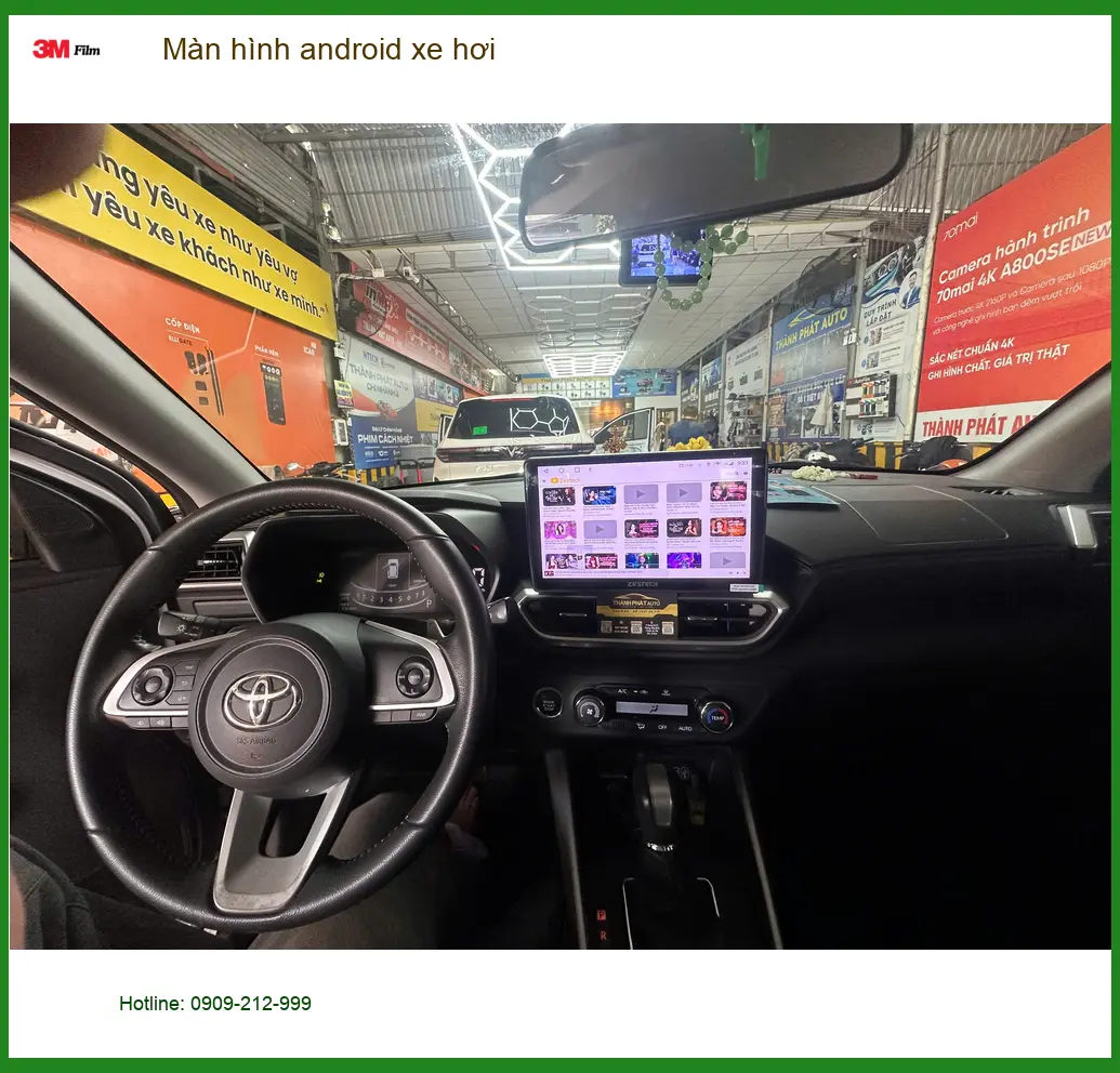 Chị Linh Chi nâng cấp màn hình android xe hơi cho Ford Everest tại Quận Thủ Đức ảnh thực tế 3
