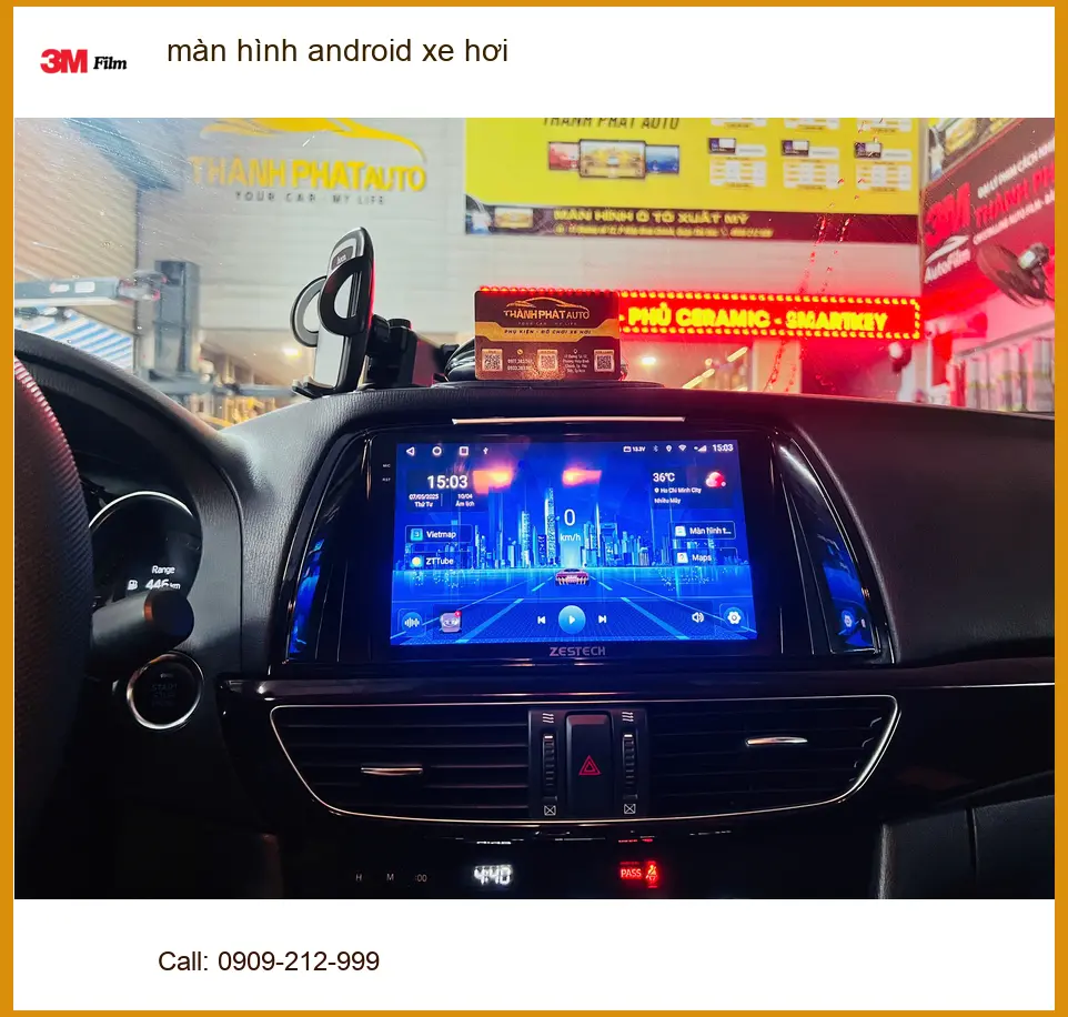 Anh Khải lắp màn hình Android xe hơi Honda HR-V tại Quận Phú Nhuận ảnh thực tế 3
