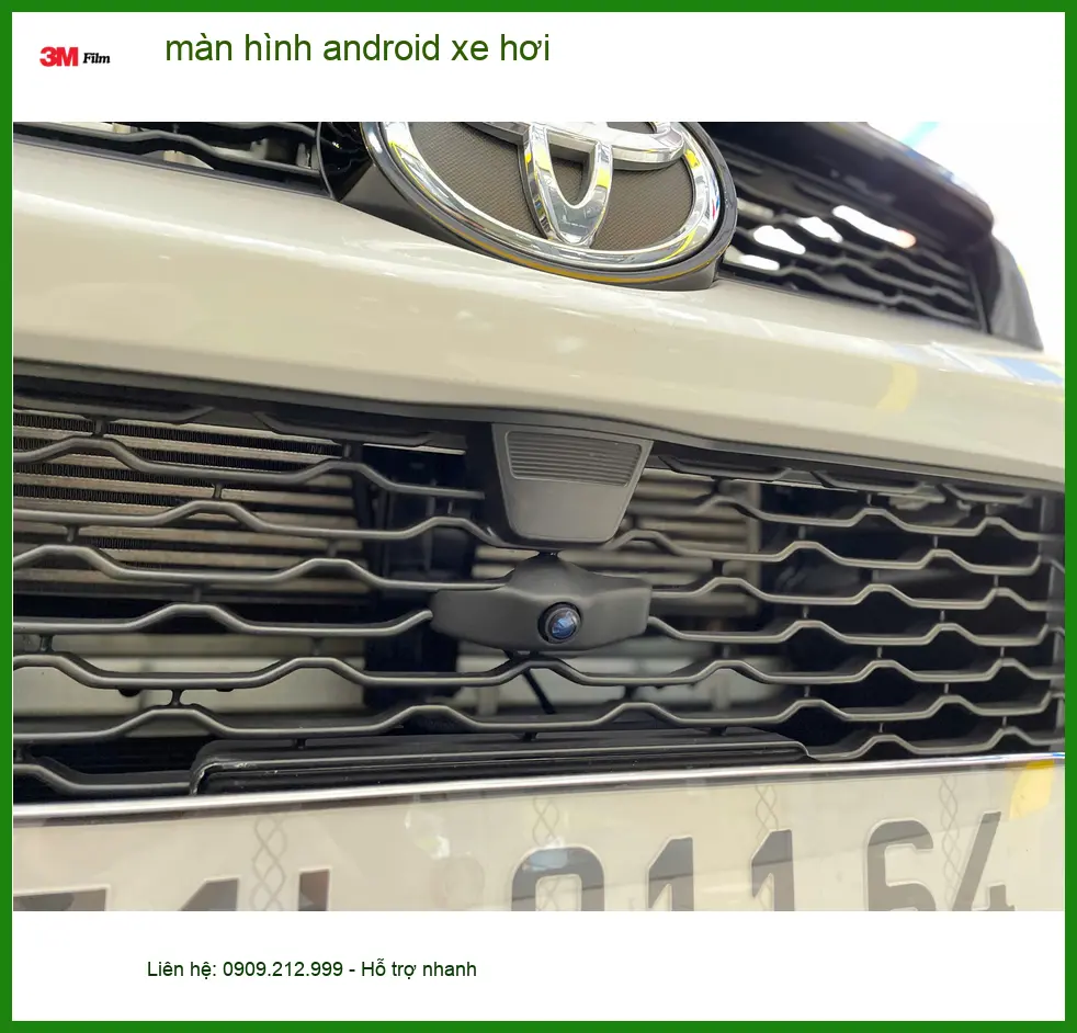 Anh Minh nâng cấp màn hình Android xe hơi Hyundai Accent tại Quận 3 để lướt web giải trí
