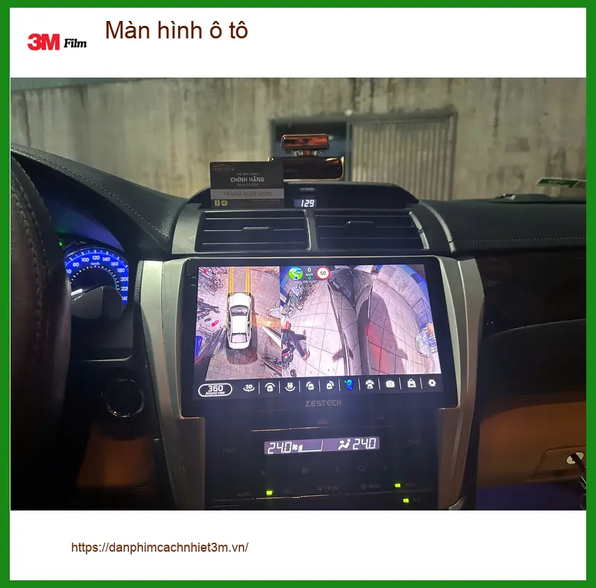 Chị Phương lắp màn hình ô tô cho Honda CRV tại Quận 12 để tiện xem bản đồ và giải trí ảnh thực tế 3