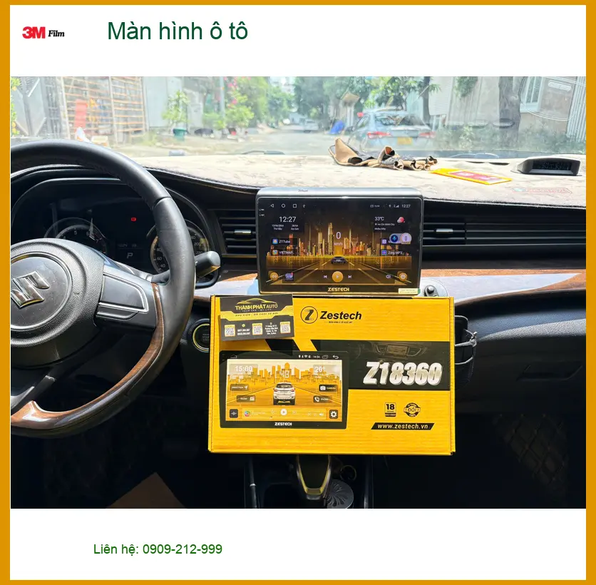 Anh Minh Kia Carnival lắp Màn hình ô tô tại Quận Huyện Cần Giờ nâng tầm tiện ích