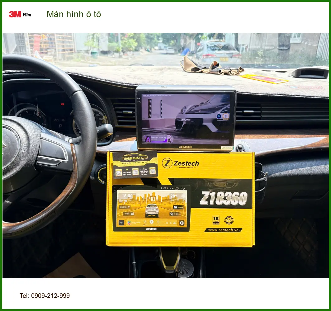 Anh Minh lắp màn hình ô tô cho Ford Everest tại Quận Tân Phú giá tốt ảnh thực tế 2