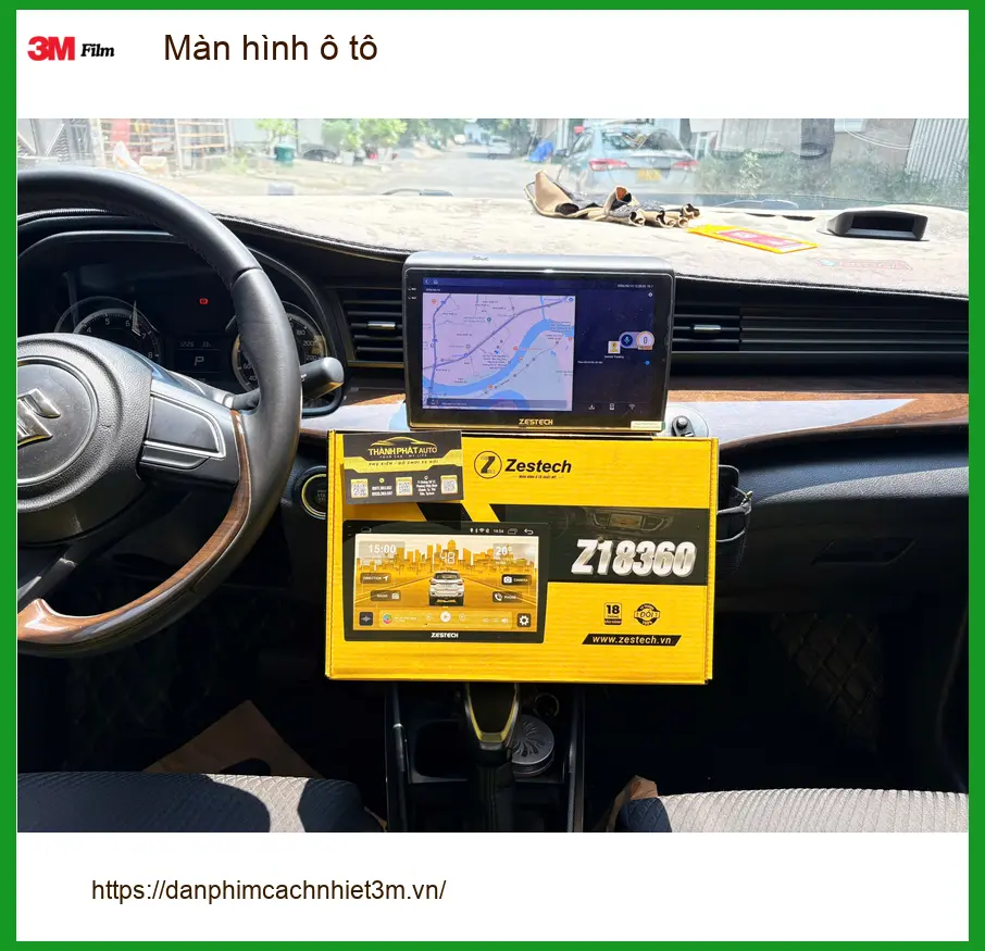 Anh Dũng lắp màn hình ô tô Honda CR-V tại Quận 6 vì màn hình zin đã cũ ảnh thực tế 4