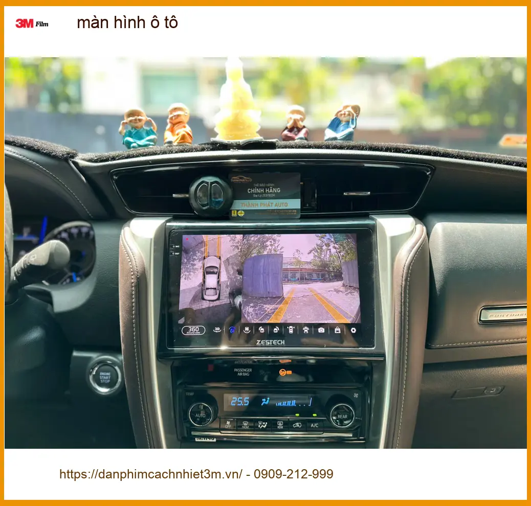 Anh Huy lắp màn hình ô tô Hyundai Accent tại Quận 2 để nâng cao trải nghiệm lái xe