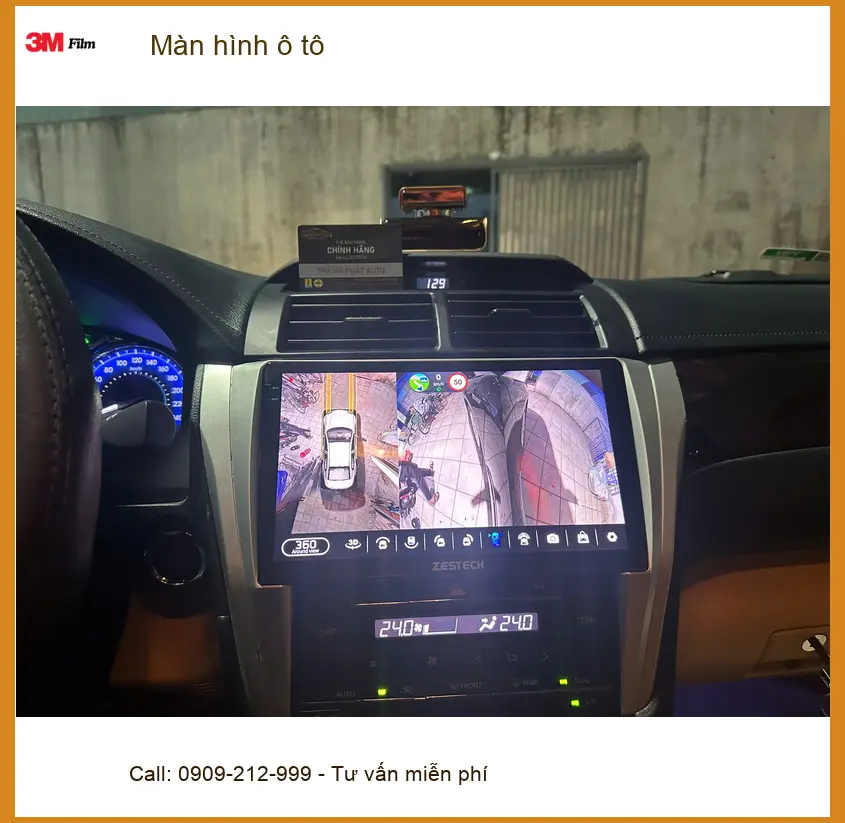 Anh Dũng lắp màn hình ô tô Android cho Hyundai Kona tại Quận 2 để nâng tầm trải nghiệm ảnh thực tế 2
