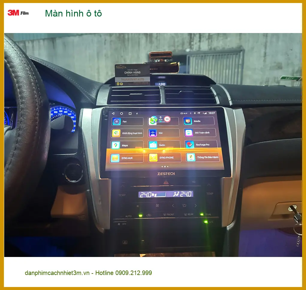 Anh Dũng lắp màn hình ô tô Android cho Hyundai Kona tại Quận 2 để nâng tầm trải nghiệm ảnh thực tế 4