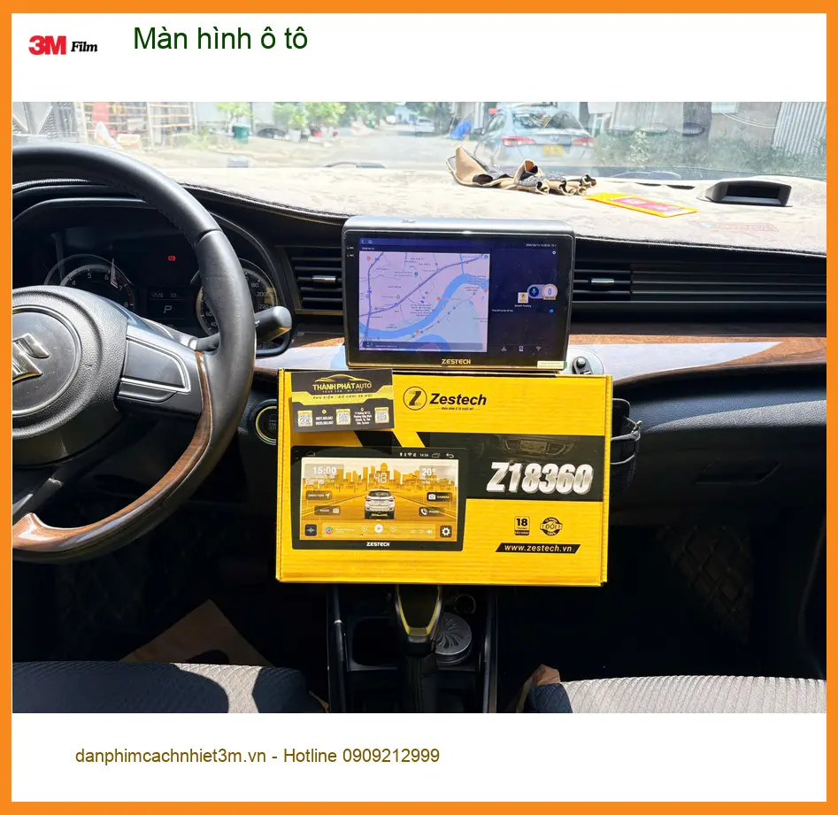Chú Tấn nâng cấp màn hình ô tô Hyundai Kona vì màn hình cũ đã mờ tại Quận 2 ảnh thực tế 4