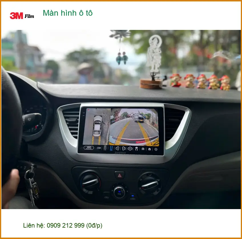Anh Hưng nâng cấp màn hình ô tô cho Kia Seltos tại Bình Chánh xem bản đồ, giải trí ảnh thực tế 4