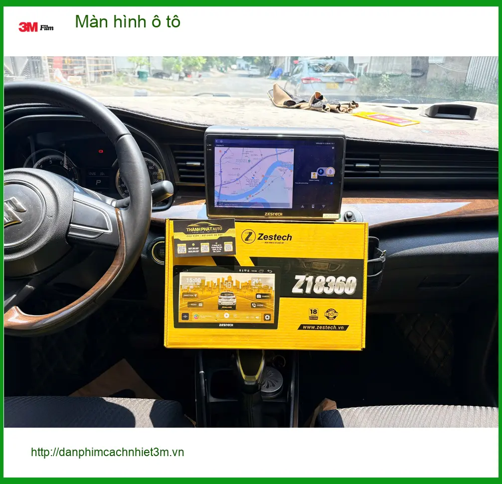 Chị Thanh lắp màn hình ô tô cho Hyundai Creta tại Quận Phú Nhuận