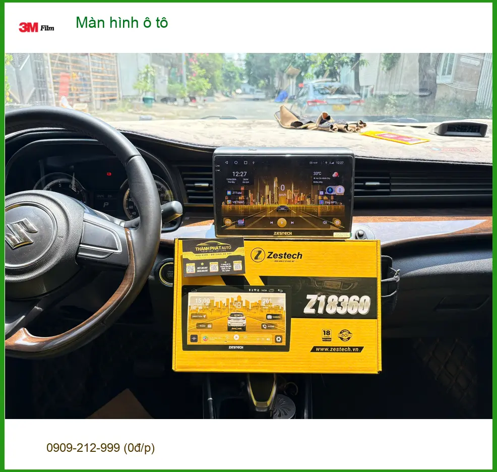 Chị Thanh lắp màn hình ô tô cho Hyundai Creta tại Quận Phú Nhuận ảnh thực tế 2