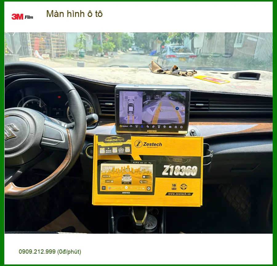 Chị Thanh lắp màn hình ô tô cho Hyundai Creta tại Quận Phú Nhuận ảnh thực tế 3