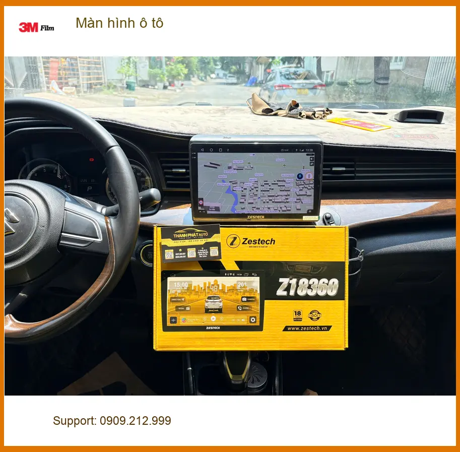 Chị Thanh lắp màn hình ô tô cho Hyundai Creta tại Quận Phú Nhuận ảnh thực tế 4