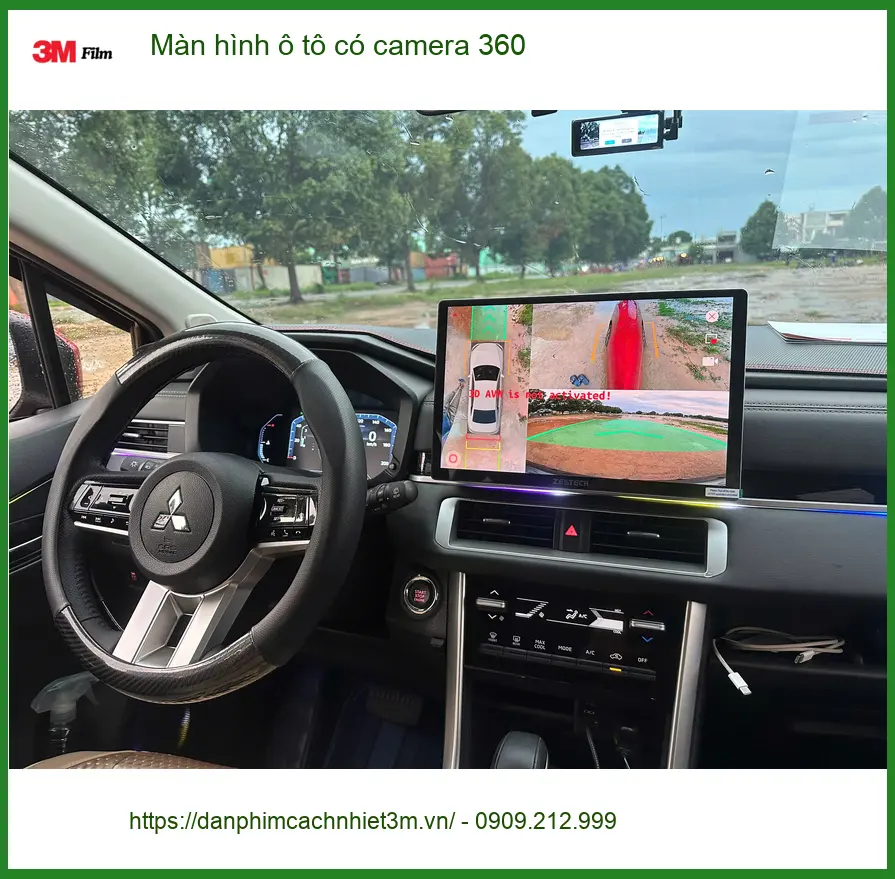 Anh Minh lắp Màn hình ô tô có camera 360 cho Kia Sorento ở Hóc Môn ảnh thực tế 2
